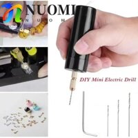 Máy khoan Mini USB điện NUOMI, Bộ nguồn cắm hoạt động chính xác cao Máy khoan điện Mini, Máy khoan nhựa cầm tay bền bỉ DIY