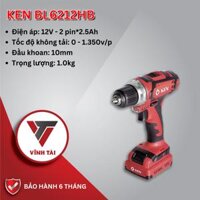 Máy khoan PIN 12V KEN BL6212HB