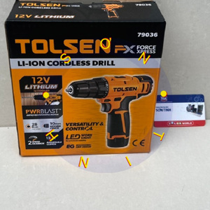 Máy khoan pin 12V Tolsen 79036