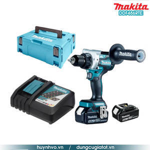 Máy khoan pin 18V Makita DDF486RTE