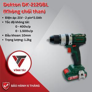 Máy khoan PIN 21V Dekton DK-2120BL