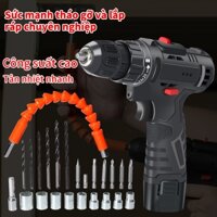 Máy khoan pin 288v 3chức năng: máy khoan bê tông, khoan sắt, khoan gỗ,bắt vít, bắn tôn máy khoan tường máy khoan cầm tay