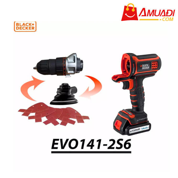 Máy khoan pin Black&Decker EVO141-2S6