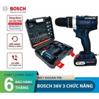 Máy Khoan Pin Bosch 36V Máy Khoan Cầm Tay Bắt Vít Kèm Bộ Phụ Kiện