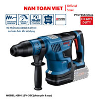 Máy Khoan Pin BOSCH GBH 18V-36C (Chưa Pin & Sạc)