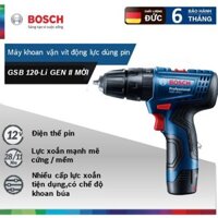 Máy khoan pin Bosch GSR 120-LI GEN II.