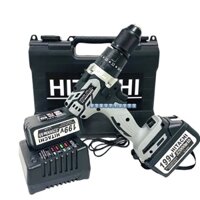 Máy khoan pin đầu 13 hitachi kèm 2 pin