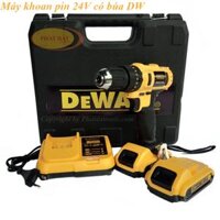 Máy khoan pin Dewalt 24V có búa