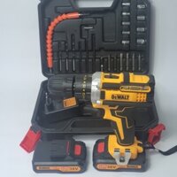 Máy khoan pin Dewalt 36V 3 Chức Năng Máy 2 PIN kèm 24 Phụ Kiiện