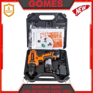 Máy khoan pin Gomes GB-12CD