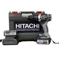 máy khoan pin hitachi 3 chức năng không chổi than 2pin