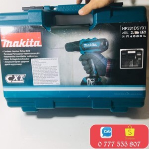 Máy khoan pin Makita HP331DSYX1 (12V)