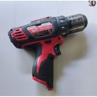 máy khoan PIN Milwaukee M12, 12V máy hoạt động fun chức năng, sản phẩm là thân máy trên hình thực tế