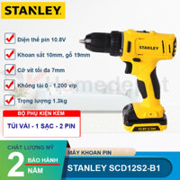 Máy khoan pin Stanley SCD12S2 10.8V