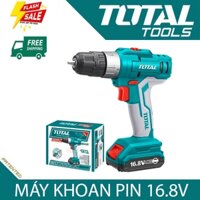 Máy khoan PIN TOTAL 16.8V TDLI1612 Dùng để bắt vít, khoan sắt, gỗ 2 PIN 1 Sạc