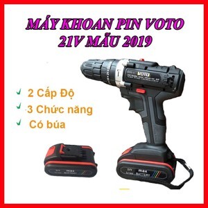 Máy khoan pin voto 21V
