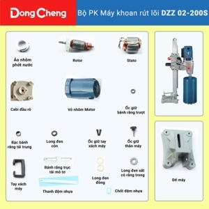 Máy khoan rút lõi Dongcheng DZZ02 - 200S