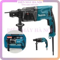Máy khoan sắt bắt vít đục tường bê tông chính hãng đa chức năng mini Makita HR2470 giá rẻ dùng điện cầm tay