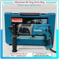 Máy khoan sắt bắt vít đục tường bê tông Makita HR2470 chính hãng đa chức năng mini giá rẻ dùng điện cầm tay