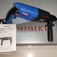 Máy khoan và đục bê tông Hibiki 02-26B, 910W, madein  Thái lan, dây đồng chịu nhiệt, 3 chức năng hoan bê tông