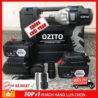 Máy khoan và siết Bulong dùng pin  72V OZITO 2 PIN Sạc cao cấp 220V