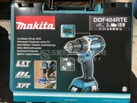 MÁY KHOAN VÀ VẶN VÍT DÙNG PIN BL18V MAKITA DDF484RTE SẠC NHANH  2 PIN 18V5.0AH. - HÀNG CHÍNH HÃNG