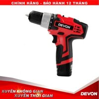 Máy khoan vặn vít Devon 5262-Li-12TS 12V ( Hộp giấy)