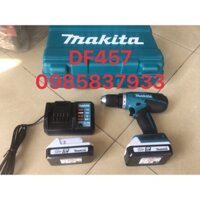 Máy khoan vặn vít dùng pin 18V DF457DWE chính hãng Makita