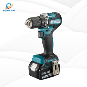 Máy khoan vặn vít dùng pin 18V Makita DDF487RFJ
