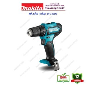 Máy khoan vặn vít dùng pin Makita DF333DZ