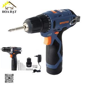 Máy khoan vặn vít dùng pin Maxpro MPCD12LI/2
