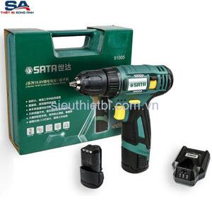 Máy khoan vặn vít dùng pin Sata 51005