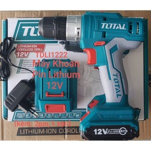 Máy khoan vặn vít dùng pin Total TDLI1222 12V
