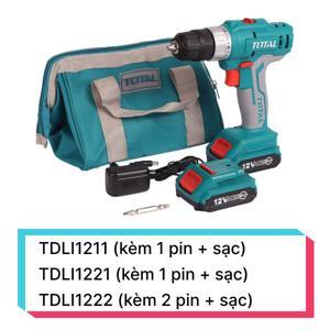 Máy khoan vặn vít dùng pin Total TDLI1221