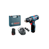 Máy Khoan Vặn Vít Dùng Pin Bosch GSR 120-LI (1 pin+sạc 2 chấu+phụ kiện)