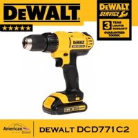 Máy khoan vặn vít dùng pin DeWalt DCD771C2