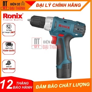 Máy khoan vặn vít pin 12V Ronix 8012