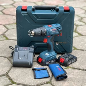 Máy khoan vặn vít pin 18V/1.5Ah kèm phụ kiện Bosch 06019F81K1