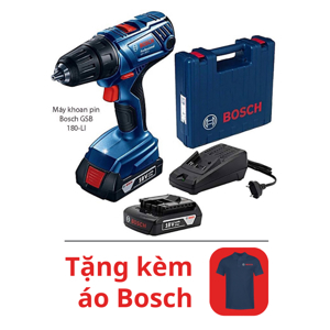 Máy khoan vặn vít pin 18V/1.5Ah Bosch 06019F83K1