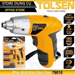 Máy khoan vặn vít pin Tolsen 79010