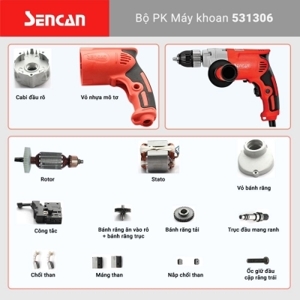 Máy khoan vặn vít Sencan 531306