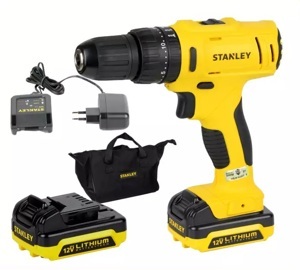 Máy khoan vặn vít Stanley SCH121S2 - pin 12V, có búa