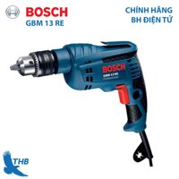 Máy khoan xoay Máy khoan điện cầm tay Bosch GBM 13 RE Xuất xứ Malaysia Bảo hành 12 tháng Đầu cặp 13mm