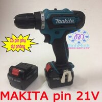 Máy khoan,bắt vít pin-21V MAKITA DF331D may khoan pin may van vit