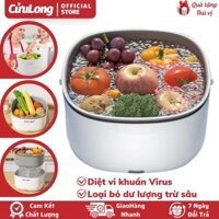 Máy Khử Độc Thực Phẩm Làm Sạch Tiệt Trùng Bằng Sóng Âm Sục Ozone Rau Quả Thịt Cá loại bỏ vi khuẩn virus đa năng cao cấp CuuLongstore