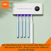 Máy Khử Khuẩn Bàn Chải Xiaomi M01 Bằng Tia UV – Diệt Khuẩn 99,99%, Dung Lượng Pin 2400mAh, Lắp Đặt Dễ Dàng