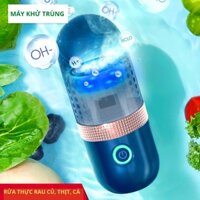 Máy khử khuẩn thực phẩm máy khử trùng hoa quả thực phẩm máy rửa rau tự động không dây sử dụng cho gia đình  máy rửa trái cây, rau củ quả, thịt, cá -loại bỏ vi khuẩn 99%