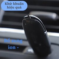 Máy khử mùi ô tô tự động phát tán ion âm dạng USB nhỏ gọn khử sạch mùi hôi