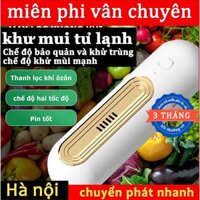 Máy Khử Mùi Tủ Lạnh Máy Lọc Không Khí Mini Diệt Khuẩn Tủ Lạnh Tích Hợp Công Nghệ Ozone Sản Phẩm Cho Gia Đình