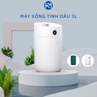 Máy Khuếch Tán Humidifier, Máy Sông Tinh Dầu Phun Sương Tạo Độ Ẩm Thơm Phòng Ngủ Đuổi Muỗi Diệt Côn Trùng Đèn Cỡ Lớn 3L